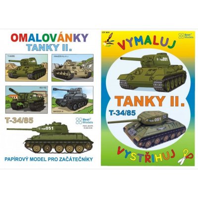 Bestr model Tanky II A4 – Zboží Mobilmania