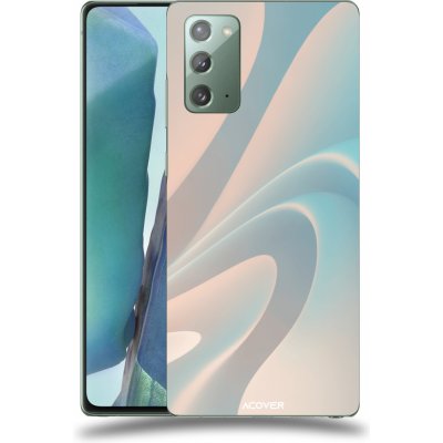 Pouzdro ACOVER Samsung Galaxy Note 20 s motivem Waves 2 – Zboží Mobilmania