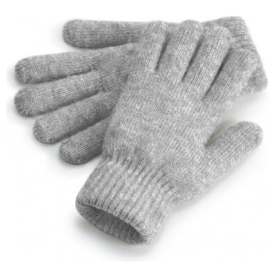 Rukavice Cosy Ribbed Světle šedá – Hledejceny.cz
