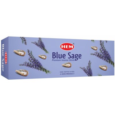 Hem Vonné tyčinky Blue Sage modrá šalvěj 20 ks – Hledejceny.cz
