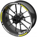 sada barevných proužků EASY na kola Suzuki žlutá | Zboží Auto