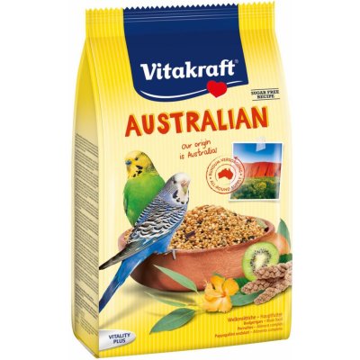 Vitakraft Australian Budgariars 0,8 kg – Zboží Mobilmania