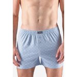 Gina pánské trenky volné šité s potiskem 75184P pomnenková bílá – Zbozi.Blesk.cz