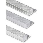 ML-761.064.43.2 Hliníkový profil AQ pro sádrokarton, 33x14mm, včetně mléčného difuzoru, 2m – Hledejceny.cz