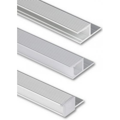 ML-761.064.43.2 Hliníkový profil AQ pro sádrokarton, 33x14mm, včetně mléčného difuzoru, 2m – Hledejceny.cz