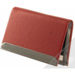 1Mcz Vizitkář Leather Pokovený červená red – Zboží Živě