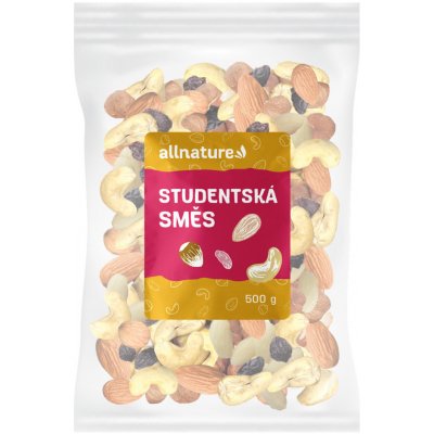 Allnature Studentská směs 500 g – Zbozi.Blesk.cz