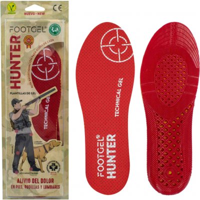 FOOTGEL CAMINO Gelové vložky ČervenáBílá – Zboží Mobilmania