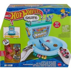 Mattel Hot Wheels Skates splachovací fingerboard skatepark HXL16