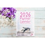 Emily Cole nástěnný Emily Cole A4 2026 – Zboží Dáma