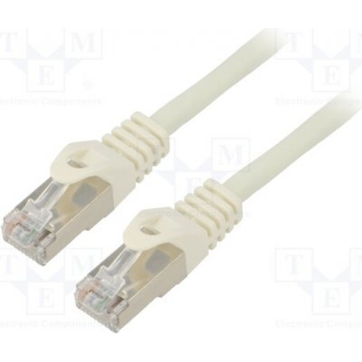 Lanberg PCF6-10CC-0050-W Patch F/UTP Kat. 6 RJ45 vidlice z obou stran lanko CCA – Zboží Živě