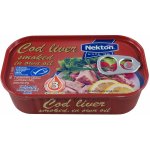 Nekton Tresčí játra uzená výběrová ve vlastním oleji 115 g – Zboží Dáma