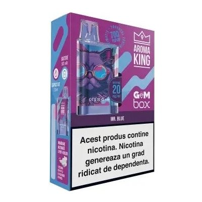 Aroma King Gem Box Mr. Blue 20 mg 700 potáhnutí – Sleviste.cz