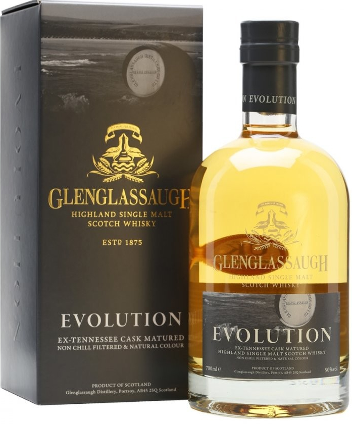 Glenglassaugh Evolution 50% 0,7 l (holá láhev)