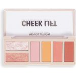 Makeup Revolution Cheek Lift paleta tvářenek Pink Energy 6 x 1,8 g – Hledejceny.cz
