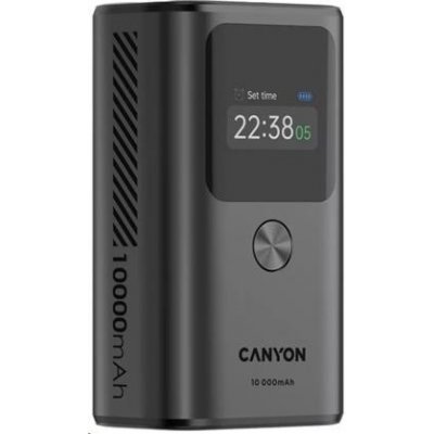 Canyon PB-130 10000mAh grey – Zboží Mobilmania