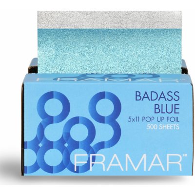 Framar Texturovaná fólie modrá BADASS BLUE 13x28 cm 500 ks – Zboží Dáma