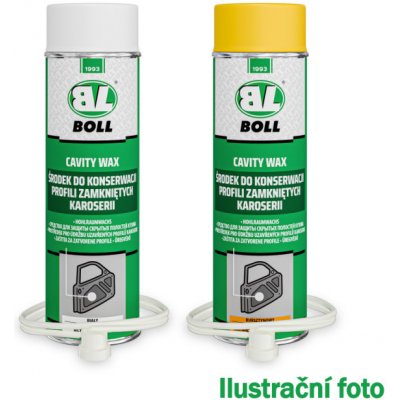 BOLL Konzervace uzavřených profilů karosérií, ochrana dutin s voskem jantarová 500 ml – Hledejceny.cz