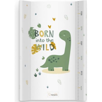 ALBERO MIO podložka tvrdá krátká DINOSAUR na postýlku 70 x 50