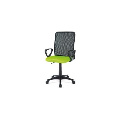 Autronic Kancelářská židle - látka zelená/černá KA-B047 GRN