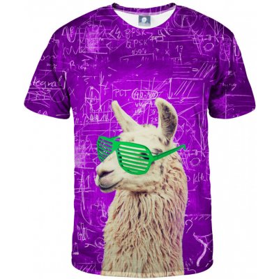 Aloha From Deer No Drama Llama T-Shirt TSH AFD698 Purple – Zboží Mobilmania