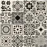 E-shop24 Samolepicí dekorace na kachličky Ornamenty 15 x 15 cm – Zboží Dáma