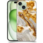 Acover Kryt na mobil Apple iPhone 15 - Liquid Gold II – Hledejceny.cz