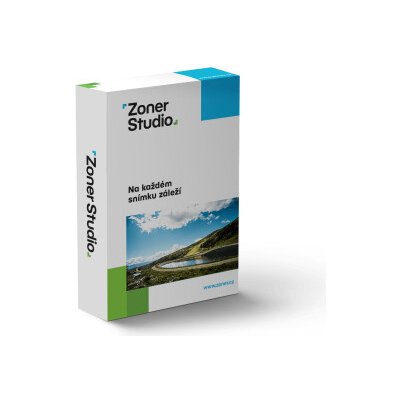 Zoner Studio na 1 rok pro 1 uživatele Non Profit ZPSX-SUB-10 – Hledejceny.cz