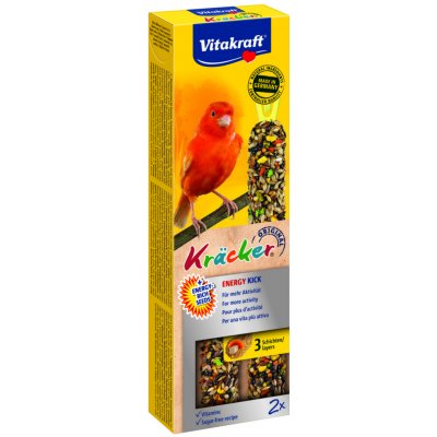 Vitakraft KRÄCKER tyčinky KANÁREK energy 60 g – Hledejceny.cz