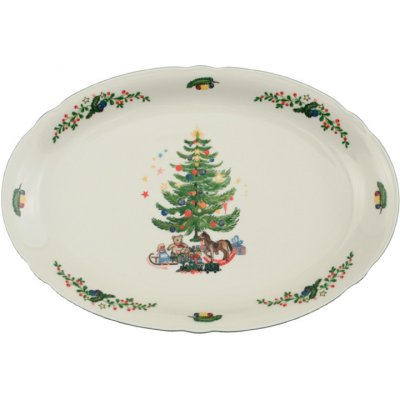 Seltmann Marie-Luise Weihnachten Oválný podnos 34x26cm – Hledejceny.cz