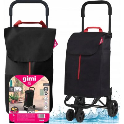 GIMI Twin nákupní vozík černý – Hledejceny.cz