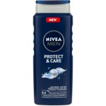 Nivea Men Protect & Care sprchový gel 500 ml – Zboží Mobilmania