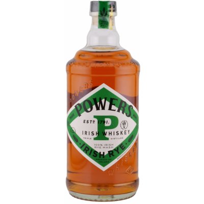 Powers Irish Rye 43,2% 0,7 l (holá láhev) – Hledejceny.cz