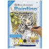 Malování podle čísla Royal Langnickel Malování podle čísel 22x30 cm - Bílí tygři