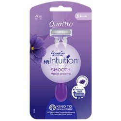 Wilkinson My Intuition Quattro Smooth Violet Bloom 3 ks