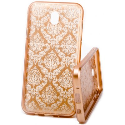 Pouzdro Lace TPU Samsung Galaxy J7 2017 J730 zlaté – Zboží Mobilmania