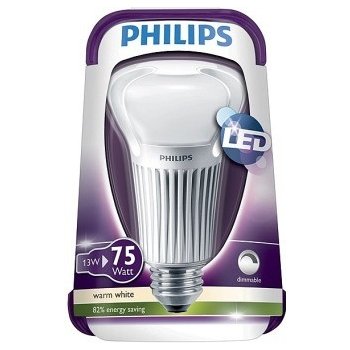 Philips klasik žárovka LED, 13W, E27, Teplá bílá