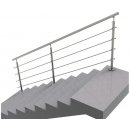 Hahn Nerezové zábradlí na schody - set (délka:3000 x výška:900mm)