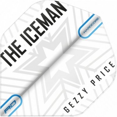 Red Dragon Gerwyn Price Hardcore Iceman Snowflake RF6477 – Zboží Mobilmania