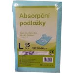 Black Storm absorpční inkontinenční podložky 60x90 15 ks – Zboží Mobilmania
