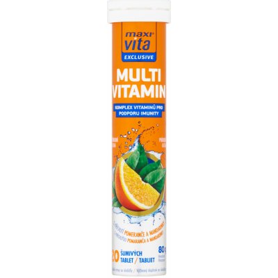 Maxivita Exclusive Multivitamin 20 šumivých tablet – Hledejceny.cz