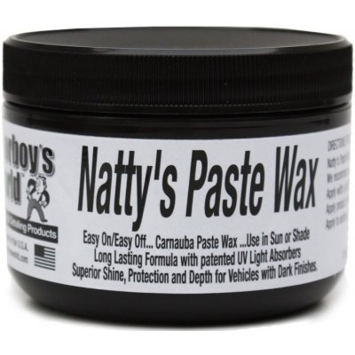 Poorboy's World Natty's Paste Wax Black 227 g