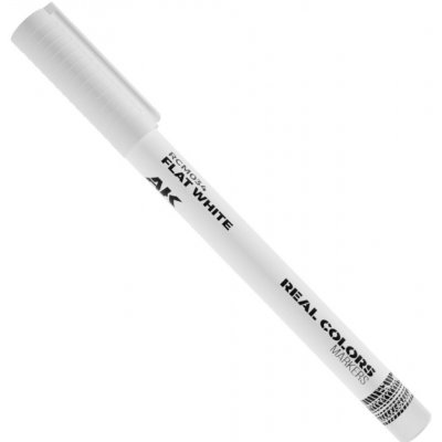 AK Interactive Real colors marker flat white RCM034 – Zbozi.Blesk.cz