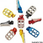 ACCEL stupačky KTM SX/SXF/EXC/EXC-F 02-15, nastavitelná šířka, barva černá, (sada 2 kusů) | Zboží Auto