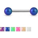 Piercingate piercing do jazyka PCI00314 fialová – Zboží Dáma