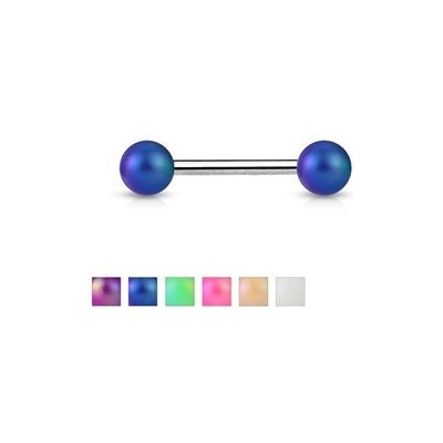 Piercingate piercing do jazyka PCI00314 fialová – Zboží Dáma