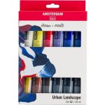 Amsterdam general selection sada akrylových barev urban landscape 12 ks 20 ml – Hledejceny.cz