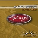 Stagg AC-1048-bronz extra-light