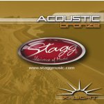 Stagg AC-1048-bronz extra-light – Zboží Mobilmania