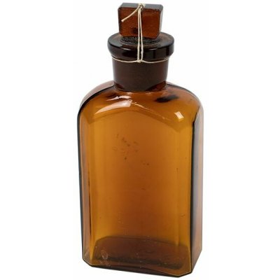 Láhev skleněná hranatá s broušeným hrdlem 50ml HNĚDÁ 820294-50 – Hledejceny.cz